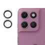 Захисне скло на камеру CD Pattern для Motorola Moto G67 / G77​ з рамкою