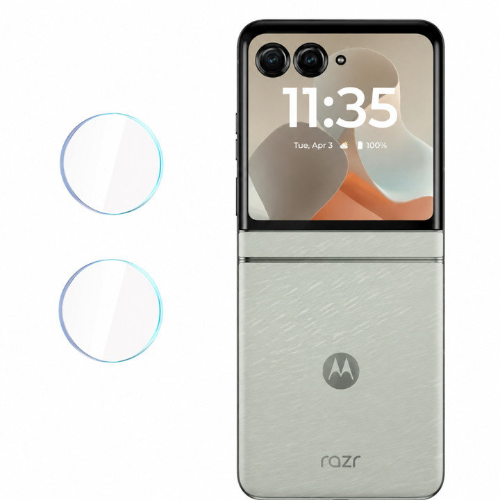 Защитное стекло на камеру Tempered Glass для Motorola Razr 60​​