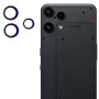 Захисне скло на камеру CD Pattern для Nothing Phone (3a) Lite з рамкою