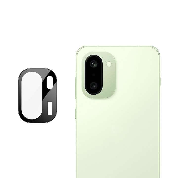 Захисне скло 3D на камеру Tempered Glass для Oneplus Ace 6 / 15R, Black