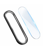 Защитное стекло и рамка Tempered Glass для OnePlus 8 Pro на камеру