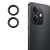 Захисне скло з рамкою CD Pattern для Oppo A3 / A3x 4G / A40m на задню камеру