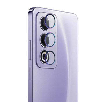 Защитное стекло с рамкой CD Pattern для Oppo Reno12 Pro​ на заднюю камеру