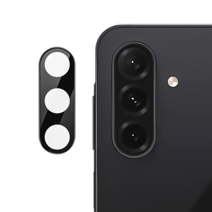 Захисне скло 3D на задню камеру для Samsung Galaxy A56 5G, Black