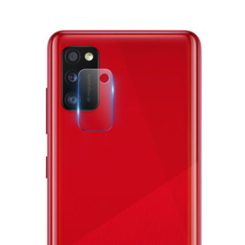 Защитное стекло Tempered Glass 0,3 мм 2.5D на заднюю камеру для Samsung Galaxy A41 Transparent