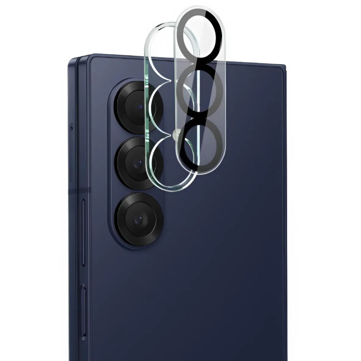 Захисне скло з рамкою на задню камеру для Samsung Galaxy Fold7