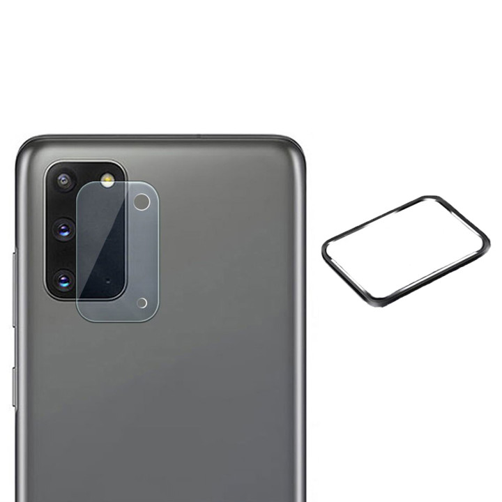 Захисне скло та рамка Tempered Glass 0,3 мм на задню камеру для Samsung Galaxy S20 / S20 5G