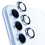 Защитное стекло с рамкой CD Pattern на заднюю камеру для Samsung Galaxy A34 / A14 / A14 5G