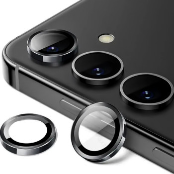 Захисне скло з рамкою CD Pattern на задню камеру для Samsung Galaxy S24 FE
