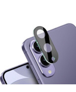 Защитная рамка со стеклом на заднюю камеру Tempered Glass для Samsung Galaxy S25 Edge, Black