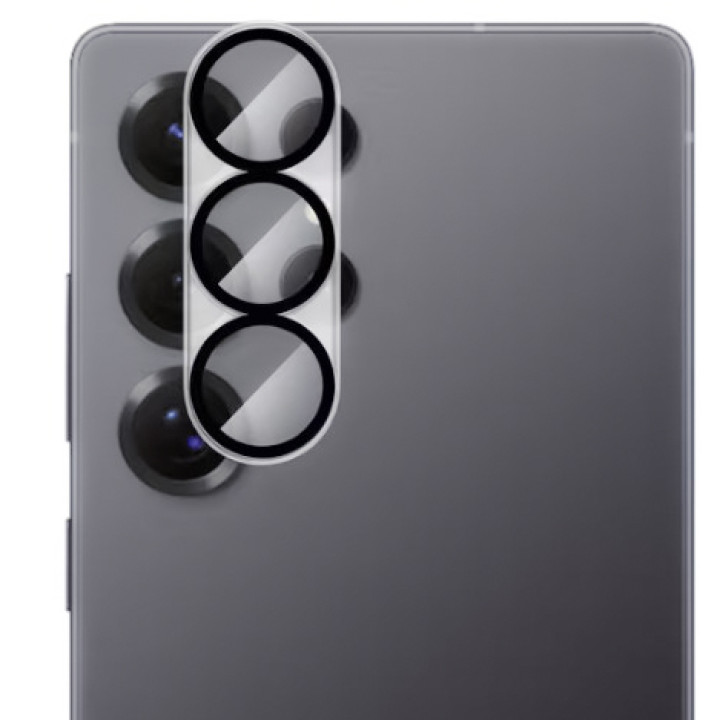 Захисне скло на задню камеру для Samsung Galaxy S25 FE, Black