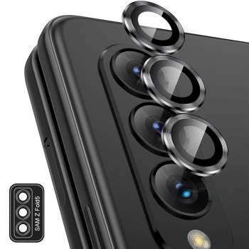 Защитное стекло с рамкой CD Pattern на заднюю камеру для Samsung Galaxy Fold5