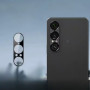 Захисна рамка зі склом на задню камеру Tempered Glass для Sony Xperia 1 VII, Black