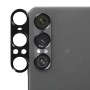 Захисна рамка зі склом на задню камеру Tempered Glass для Sony Xperia 1 VII, Black