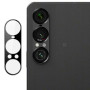 Захисна рамка зі склом на задню камеру Tempered Glass для Sony Xperia 1 VII, Black