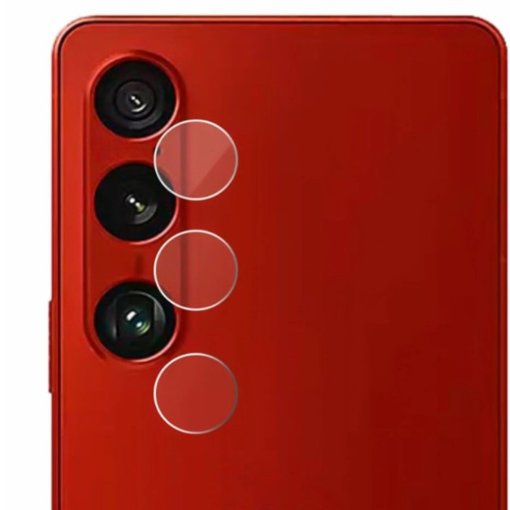 Защитное стекло Tempered Glass 0,3mm для Sony Xperia 1 VII на заднюю камеру