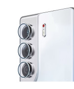 Захисне скло з рамкою CD Pattern для Tecno Camon 40 на задню камеру