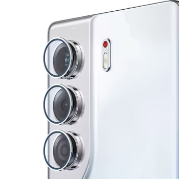 Захисне скло з рамкою CD Pattern для Tecno Camon 40 на задню камеру