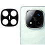 Захисна рамка зі склом Tempered Glass для Redmi Note 14 Pro / 14 Pro + на задню камеру, Black