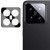 Защитная рамка с антибликовым стеклом Tempered Glass для Xiaomi 14 Pro на заднюю камеру, Black