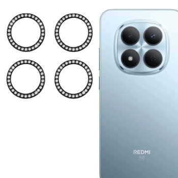Защитное стекло с рамкой на камеру CD Pattern для Xiaomi Redmi Note 15 Pro 5G