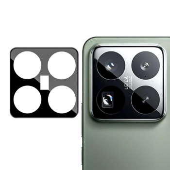 Захисне скло 3D на камеру Tempered Glass для Xiaomi 15T Pro, Black