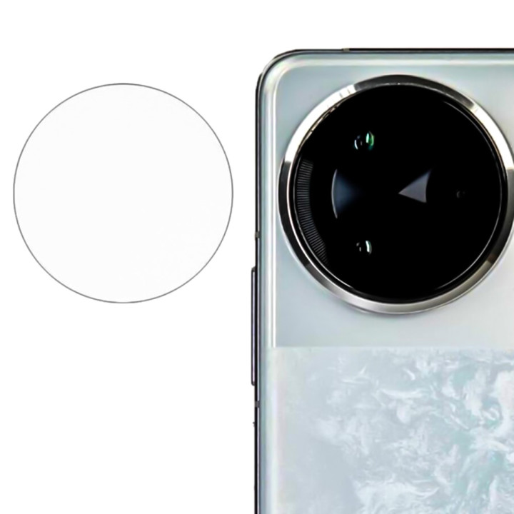 Захисне скло Tempered Glass 2.5D для Xiaomi Poco F7 Ultra / Redmi K80 Pro на задню камеру