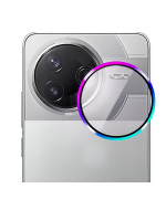 Защитное стекло с рамкой CD Pattern для Xiaomi Poco F7 Ultra / Redmi K80​ Pro на камеру