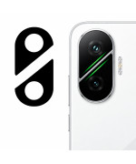 Захисне скло на камеру Tempered Glass для Xiaomi Poco F7, Black