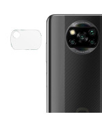 Защитное стекло Tempered Glass 0,3 мм 2.5D на заднюю камеру для Xiaomi Poco X3, Transparent