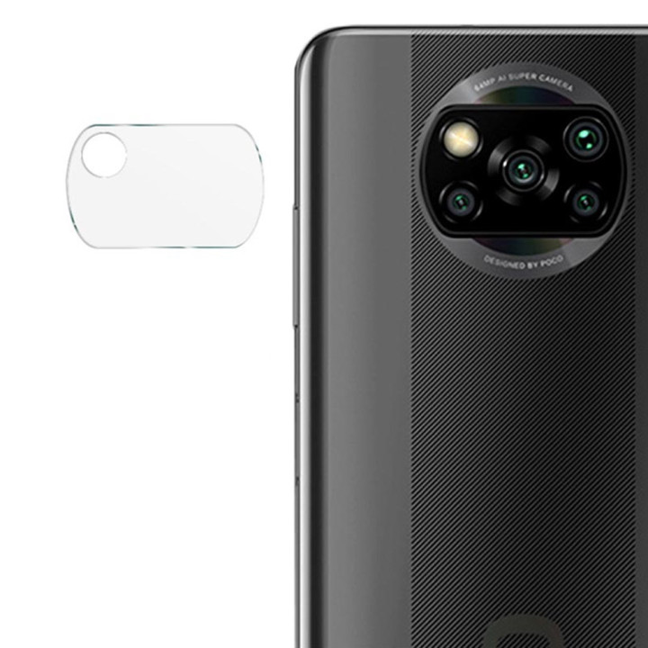 Защитное стекло Tempered Glass 0,3 мм 2.5D на заднюю камеру для Xiaomi Poco X3