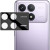 Защитное стекло 3D на заднюю камеру для Xiaomi Poco X6 Pro, Black