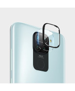 Захисне скло і рамка Tempered Glass 0.3 мм на основну камеру для Xiaomi Redmi 10X / Redmi Note 9 (4G), Transparent