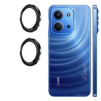 Захисне скло з рамкою на камеру CD Pattern для Xiaomi Redmi 15C 4G