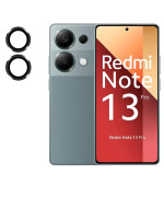 Защитное стекло с рамкой CD Pattern для Xiaomi Redmi Note 13 Pro 4G / Xiaomi Poco M6 Pro 4G на заднюю камеру