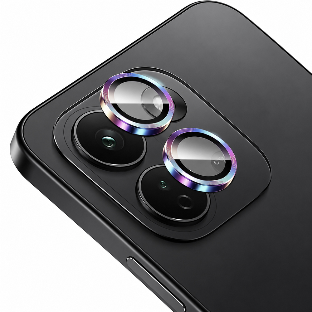 Захисне скло на камеру CD Pattern для Xiaomi Redmi Note 17 Pro Max різнокольоровий