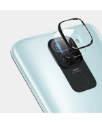 Захисне скло та рамка Tempered Glass 0,3 мм на задню камеру для Xiaomi Redmi Note 9 Pro / Note 9s