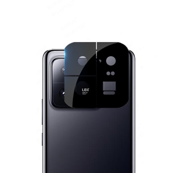 Захисне скло Tempered Glass на задню камеру для Xiaomi 13 Pro, Black