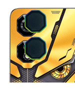 Защитное стекло с рамкой CD Pattern на заднюю камеру для ZTE nubia Neo 3 5G