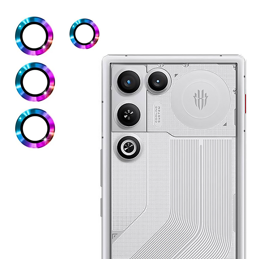Захисне скло на камеру CD Pattern для ZTE nubia RedMagic 11 Air різнокольоровий