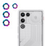 Захисне скло на камеру CD Pattern для ZTE nubia RedMagic 11 Air