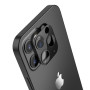 Захисне скло Hoco A18 3D Metal Frame на задню камеру для Apple iPhone 12 Pro, Black