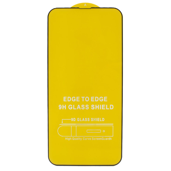 Защитное стекло Full Screen Full Glue 2.5D Tempered Glass для Apple iPhone 13 Pro Max, Black