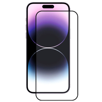 Захисне скло 21D Full Glue для Apple iPhone 15, Black