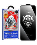 Закаленное защитное стекло Hoco Bear Shield Full Screen для iPhone 17 Pro