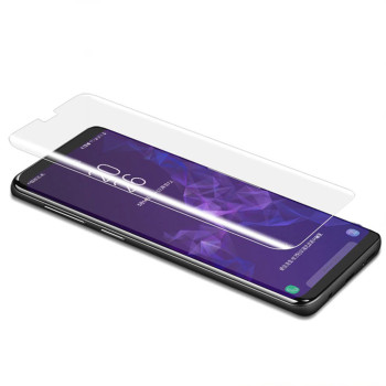 Защитное стекло 3D Tempered Glass UV для Apple iPhone 11 Pro / X / XS с клеем и лампой, Transparent