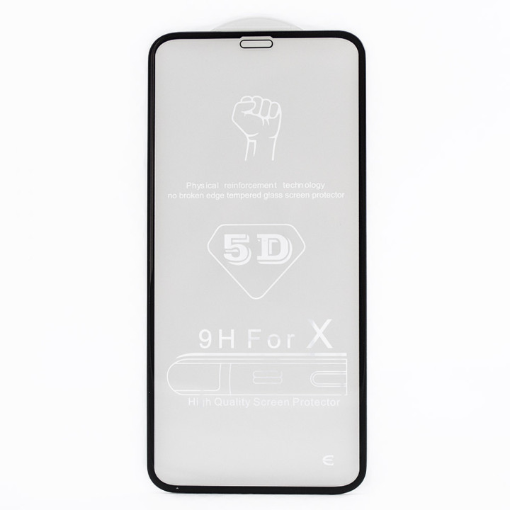 Захисне скло Full Screen Glue 5D Tempered Glass для Apple iPhone 11 Pro / X / XS
