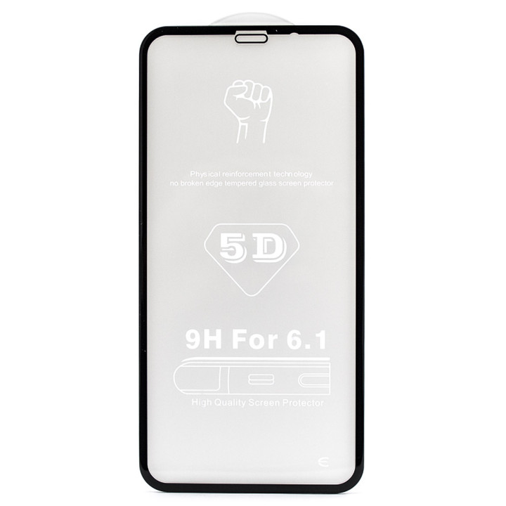 Захисне скло Full Screen Glue 5D Tempered Glass для Apple iPhone 11 / XR