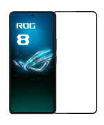 Загартоване захисне скло Full Screen 3D Tempered Glass для Asus ROG Phone 8 / 8 Pro, Black
