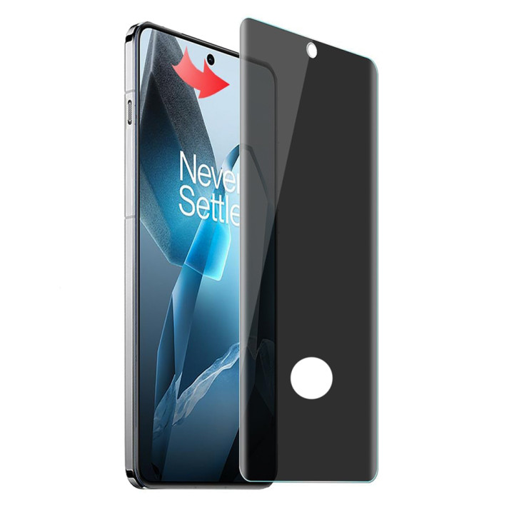 Защитное стекло 3D Privacy Full Screen для OnePlus 13, Black